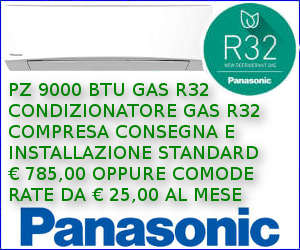 Offerta Condizionatore PANASONIC PZ 9000 a rate