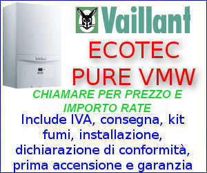 Offerta Caldaia Vaillant ecoTEC Pure VMW