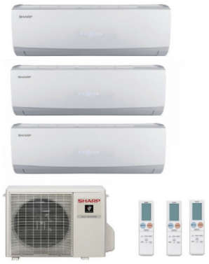 CONDIZIONATORE TRIALSPLIT 9000 9000 12000 BTU INVERTER