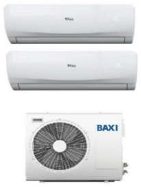 BAXI LUNA DUAL SPLIT 9000 12000 BTU INVERTER