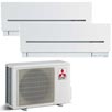 MSZ-SF25VE DUAL SPLIT 9000 + 9000 BTU