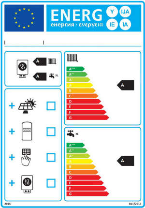 Etichetta Energetica per ECOTEC PURE VMW 246/7-2 24 KW